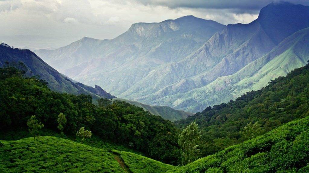 View across the Nilgiri mountains from the Mountain Top Clinic